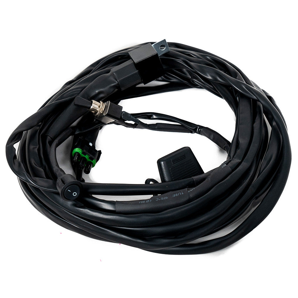 Baja Designs - OnX6/Hybrid/Laser/S8 w/Mode Switch (1 Bar) Wiring Harness - Universal (640122)