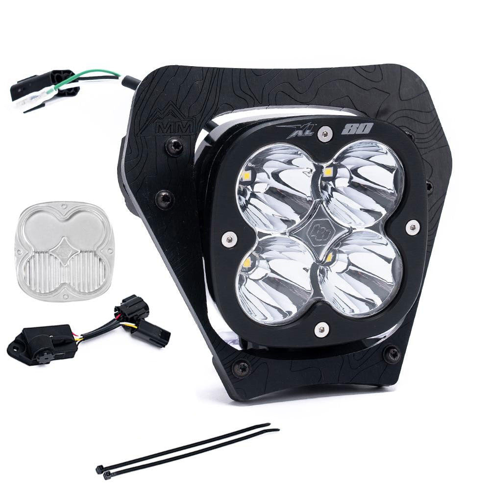 KTM XL80 (D/C) Headlight Kit /w Dimmer - KTM 2024 350 EXC-F;500 EXC-F; 450 XCF-W; 350 XW-F; 500 XW-F