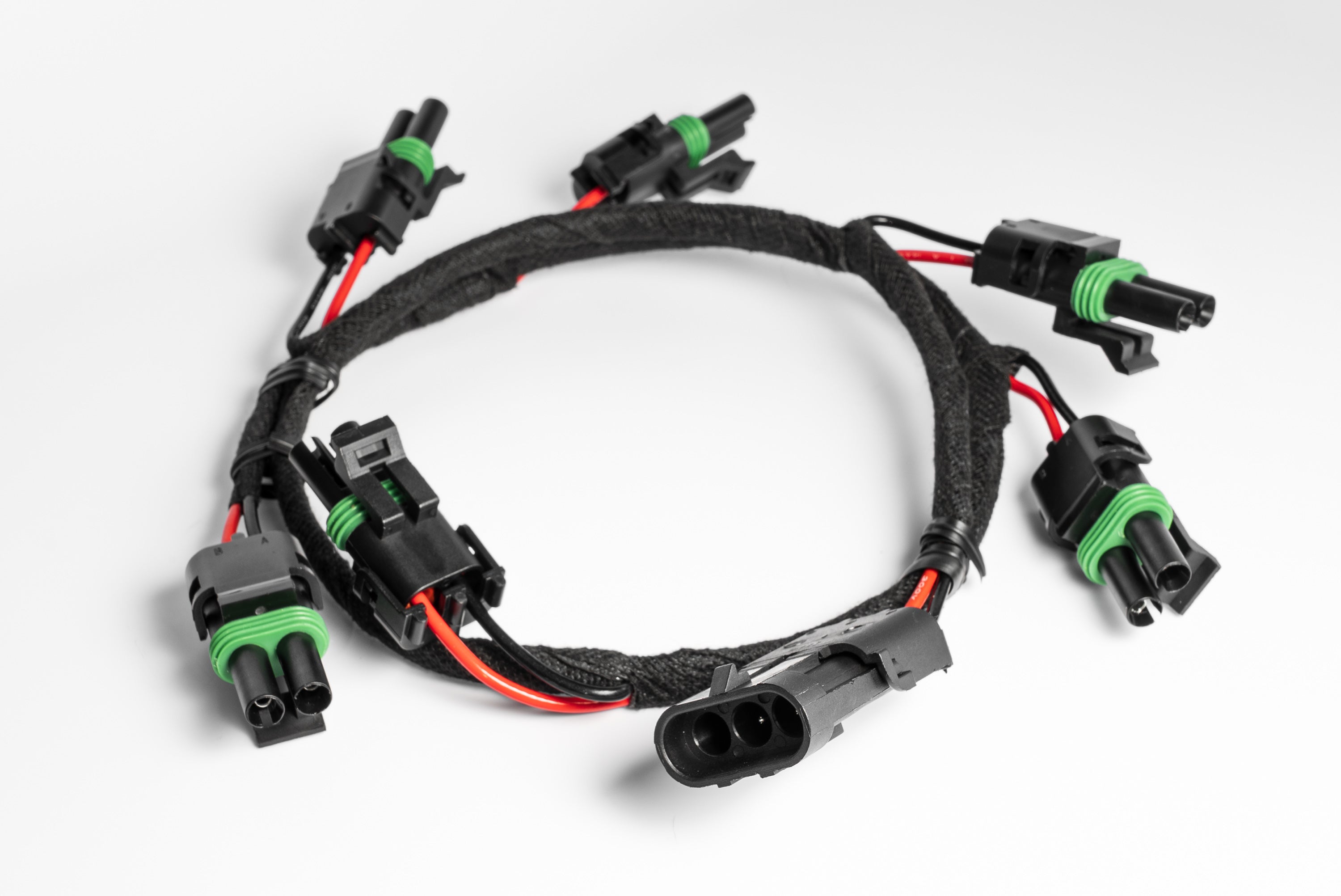 6X 2 Pole WP Connector Harness Splitter add on - SPV Harness System (Works with MANY vehicles, See Details)