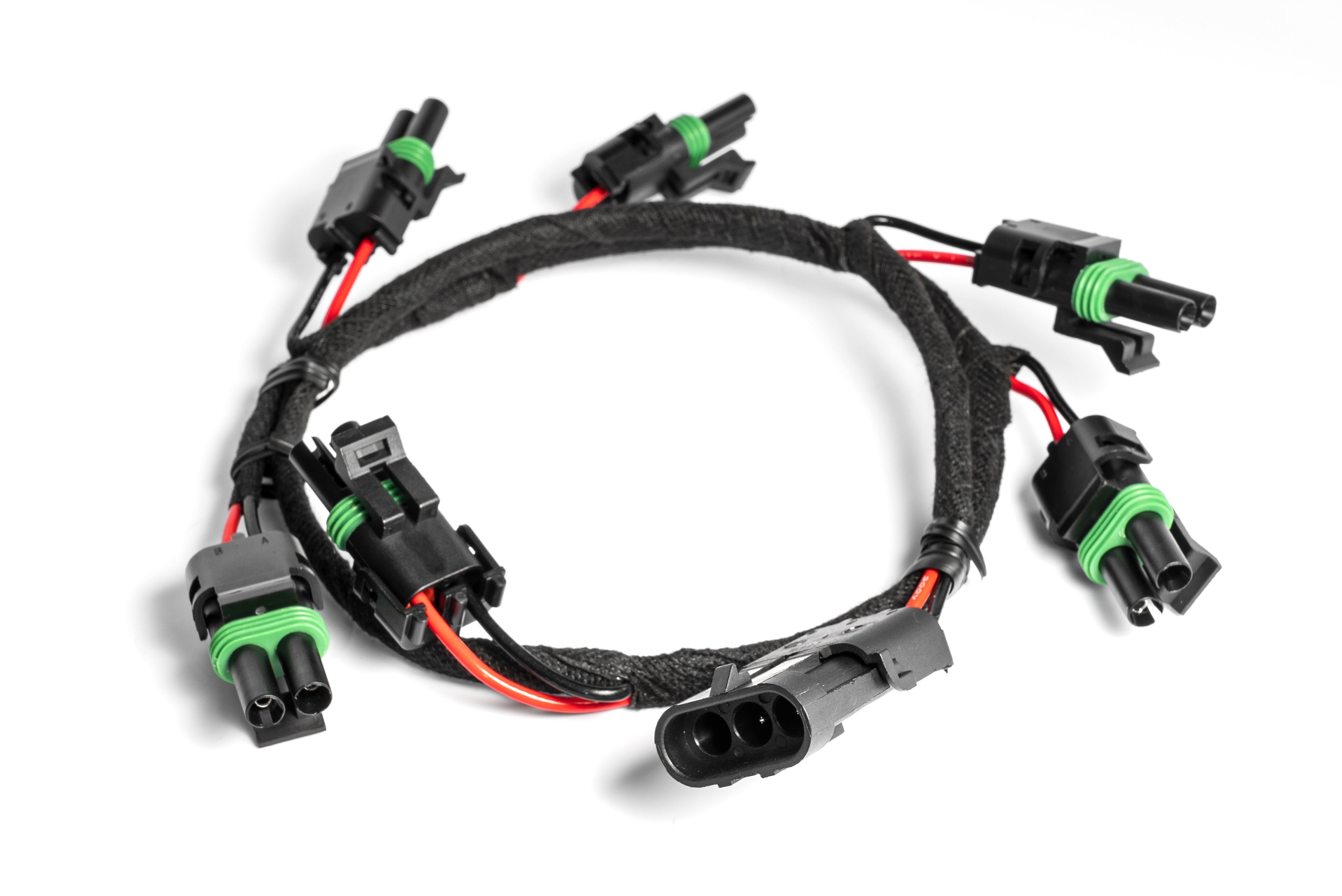 6X 2 Pole WP Connector Harness Splitter add on - SPV Harness System (Works with MANY vehicles, See Details)