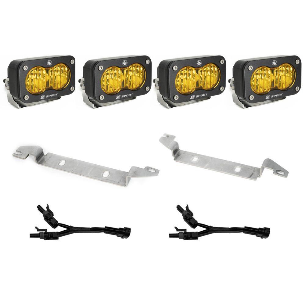 2024 Toyota Tacoma S2 Sport/SAE Dual Fog Pocket Light Kit