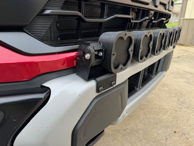 2024+ Gen 3 Ford Raptor MODULAR Bumper Bracket Kit for BAJA DESIGNS LINKABLE 6X light bars by SPV Parts