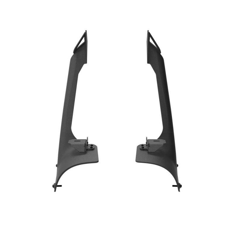KC Hilites Bracket Set (For 50" Light Bar or Xross Bar # 7418) Overhead Mount - Pair - for 18-24 Jeep JL / JT  - # 7327