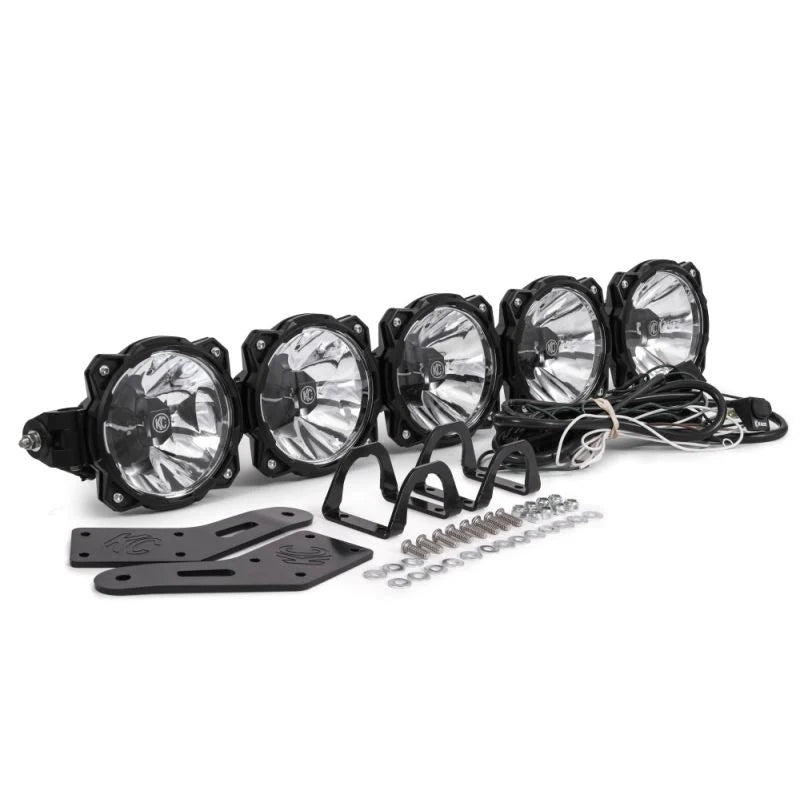 32 Pro6 Gravity® LED - 5-Light - Light Bar System - 100W Combo Beam - for 14-18 Polaris RZR