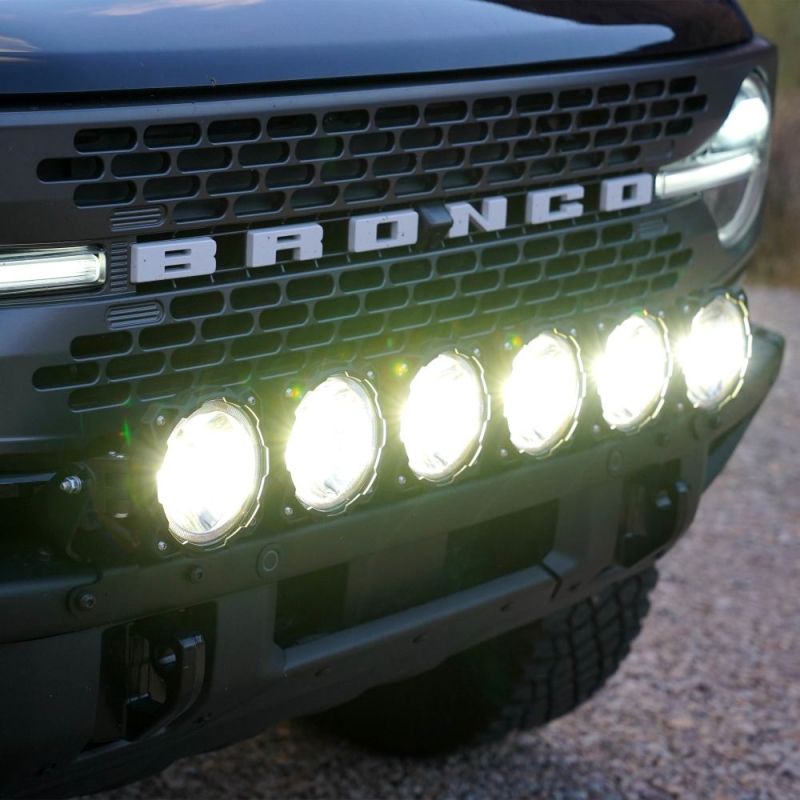 Gravity® LED Pro6 - 39 Light Bar Kit - for 21+ Ford Bronco Front Bumper