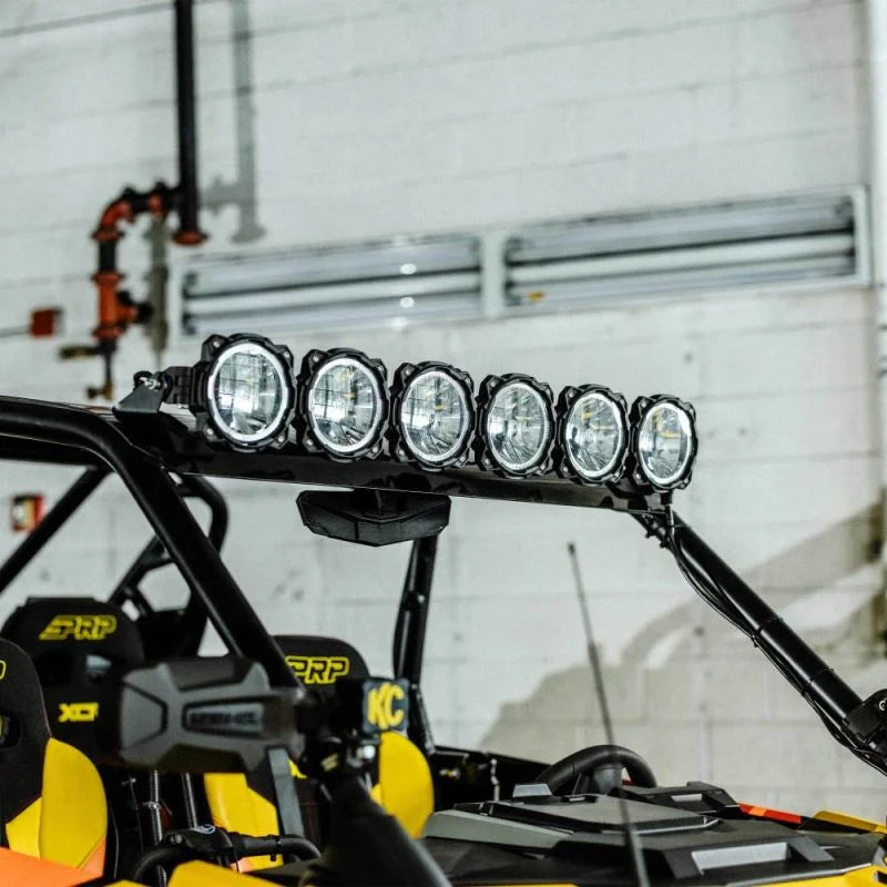 Polaris RZR Turbo R  Pro XP  Pro S Light Bar Kit - 39 Pro6 Gravity® LED - 6-Light - Light Bar System - 120W Combo Beam