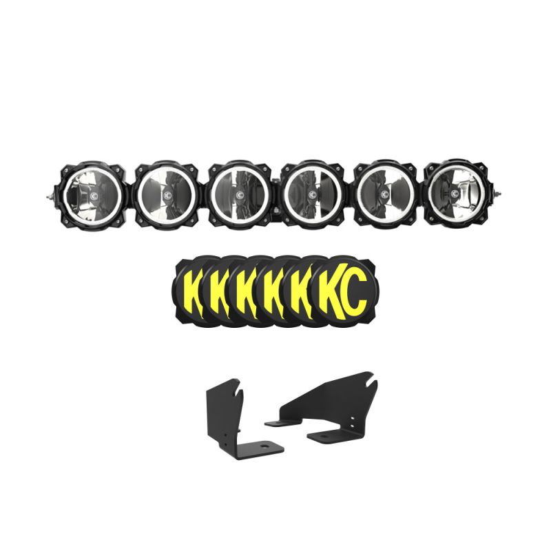 Polaris RZR Pro R Light Bar Kit - 39 Pro6 Gravity® LED Light Bar - 6-Light