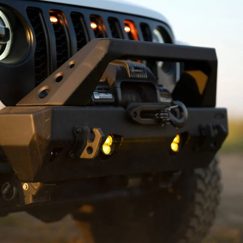 FLEX ERA® 3 Dual Mode SAE Fog LED Light Pods - 2-Light Master Kit - Jeep JKJLJT Steel Bumpers