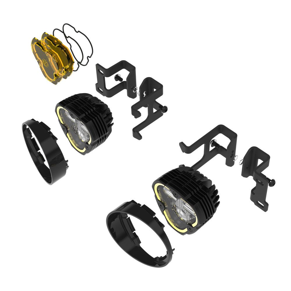 FLEX ERA® 3 Dual Mode SAE Fog LED Light Pods - 2-Light Master Kit - Toyota Tacoma4RunnerTundra