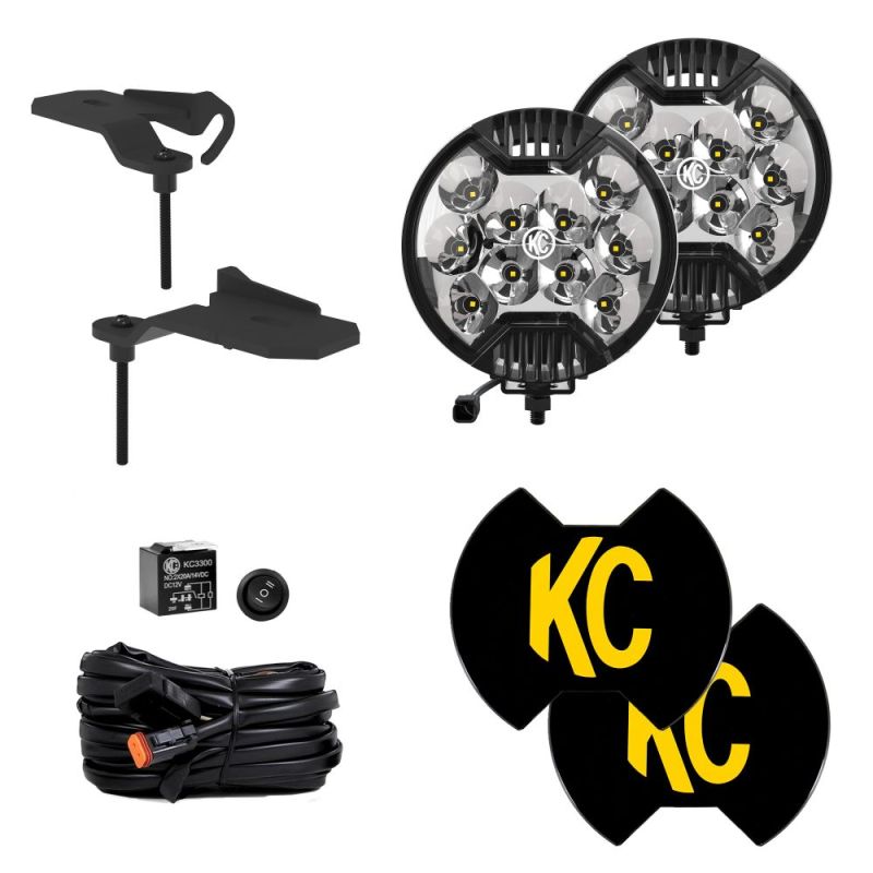 SlimLite® LED - 2-Light System - Ditch Light Kit - for Jeep 392Mojave