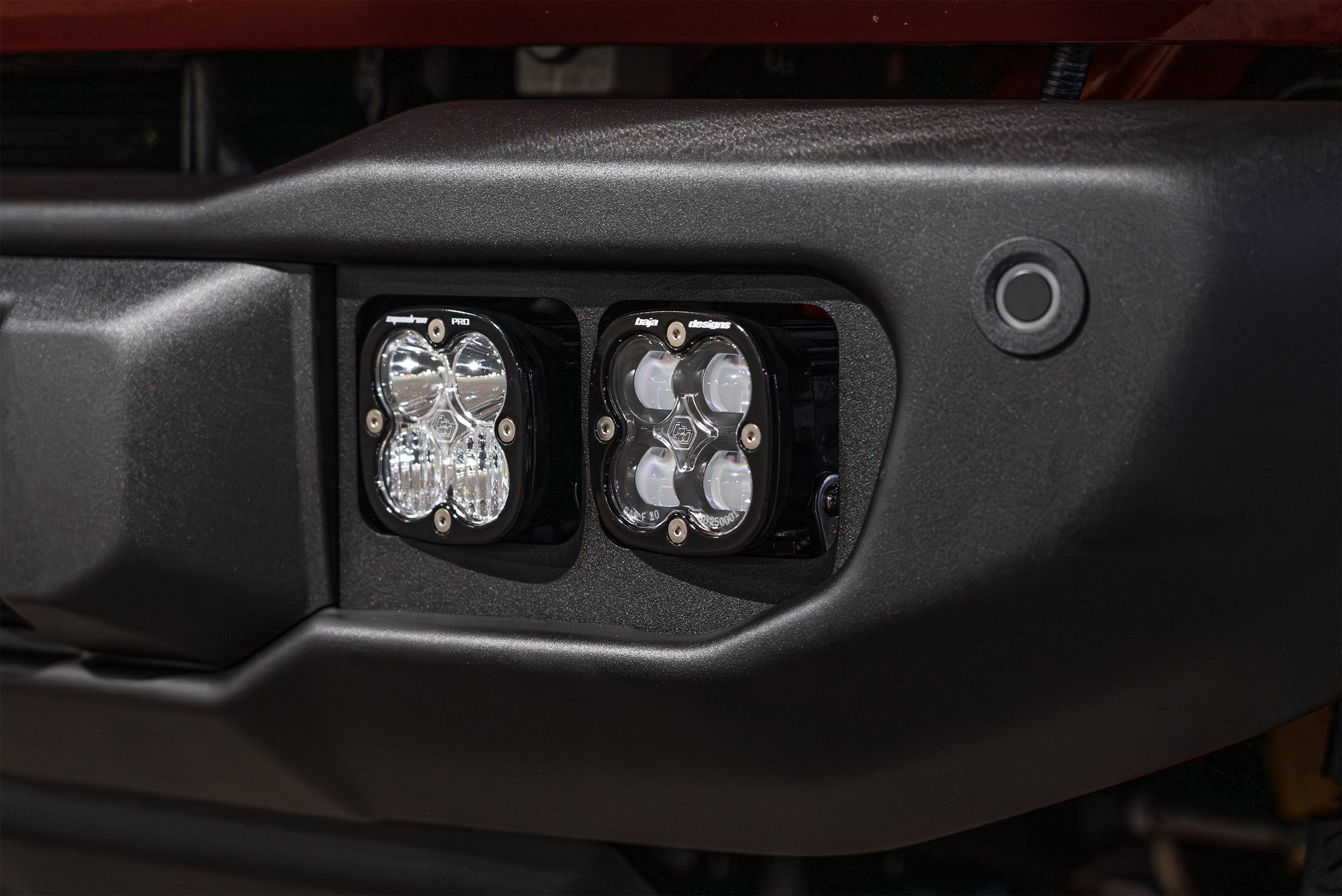 SPV Parts 2022 UP Ford Bronco Dual Baja Designs Sport & PRO Capable Bumper Fog Light Kit