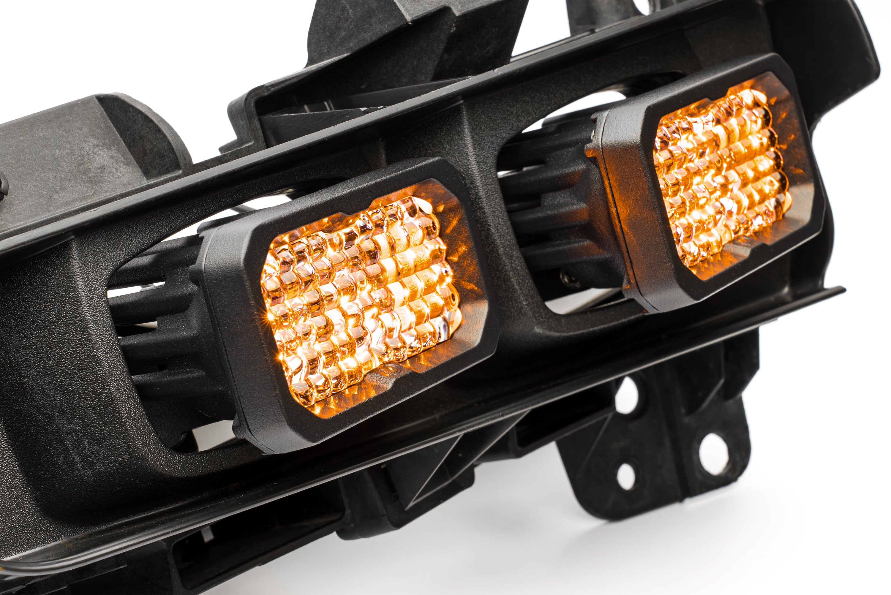 SPV Parts 2021-2025 Ford F-150 & Bronco Raptor OEM Fog Light Upgrade Kit with Brackets and Diode Dynamics SSC2 Lights