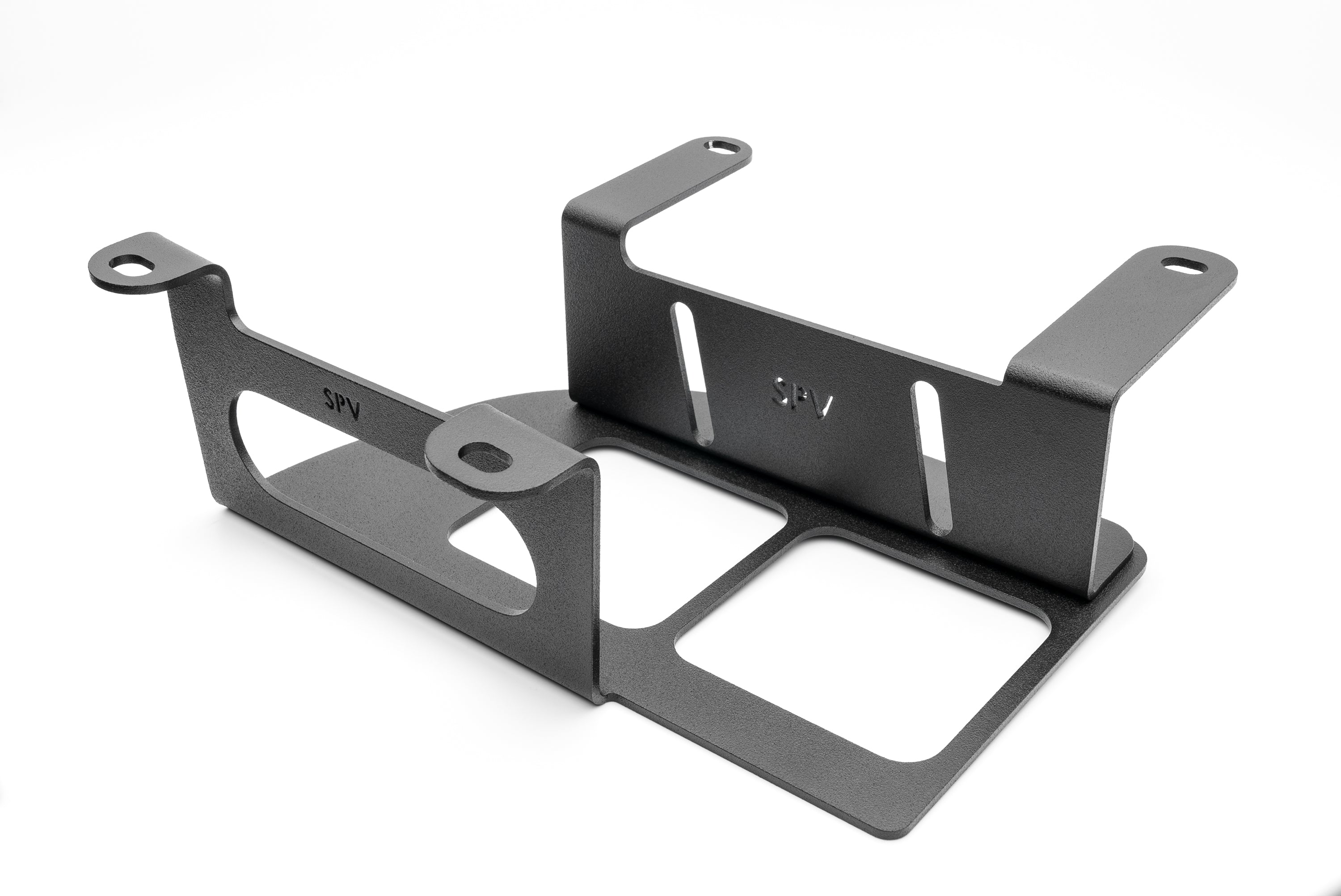 SPV Parts 2022 UP Ford Bronco Dual Capable Bumper Fog BRACKETS (Mounts ONLY. Lights sold separately)