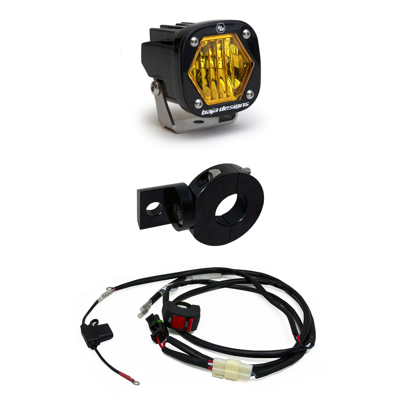 Moto Electric Start Pit Bike S1 Auxiliary Light Kit - Baja Designs