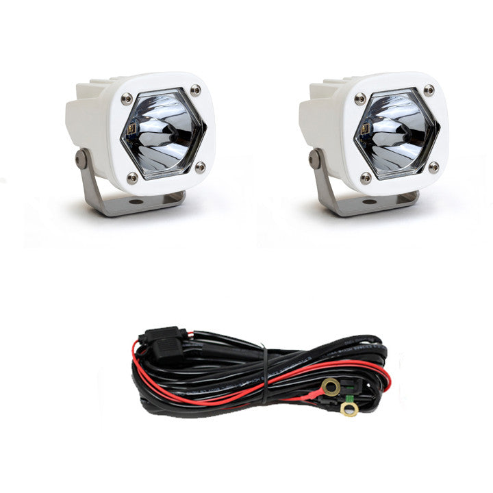 Baja Designs S1 White Laser Auxiliary Light Pod Single or Pair