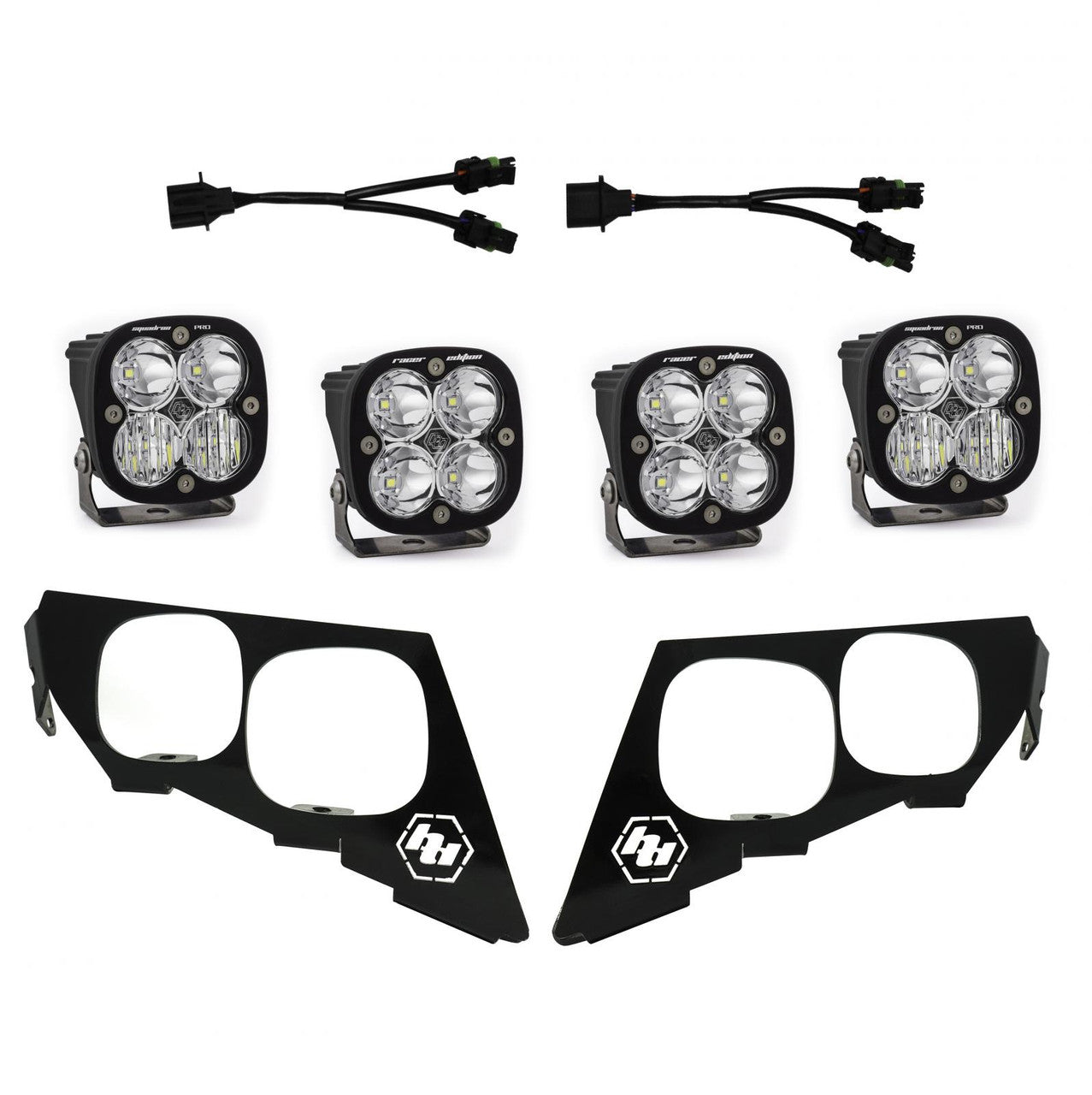 18-21 Textron/Arctic Wild/Cat Squadron Unlimited/Pro/Sport Headlight Kit - Baja Designs