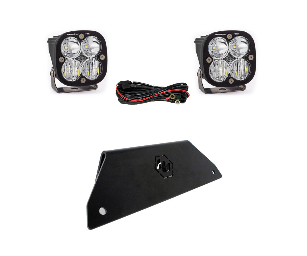 20-24 Polaris RZR Pro XP Squadron Bumper Lower Mount Light Kit - Baja Designs