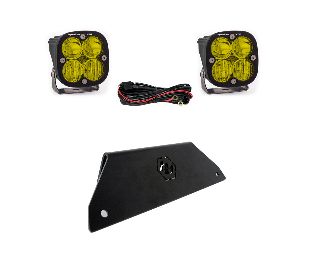 20-24 Polaris RZR Pro XP Squadron Bumper Lower Mount Light Kit - Baja Designs