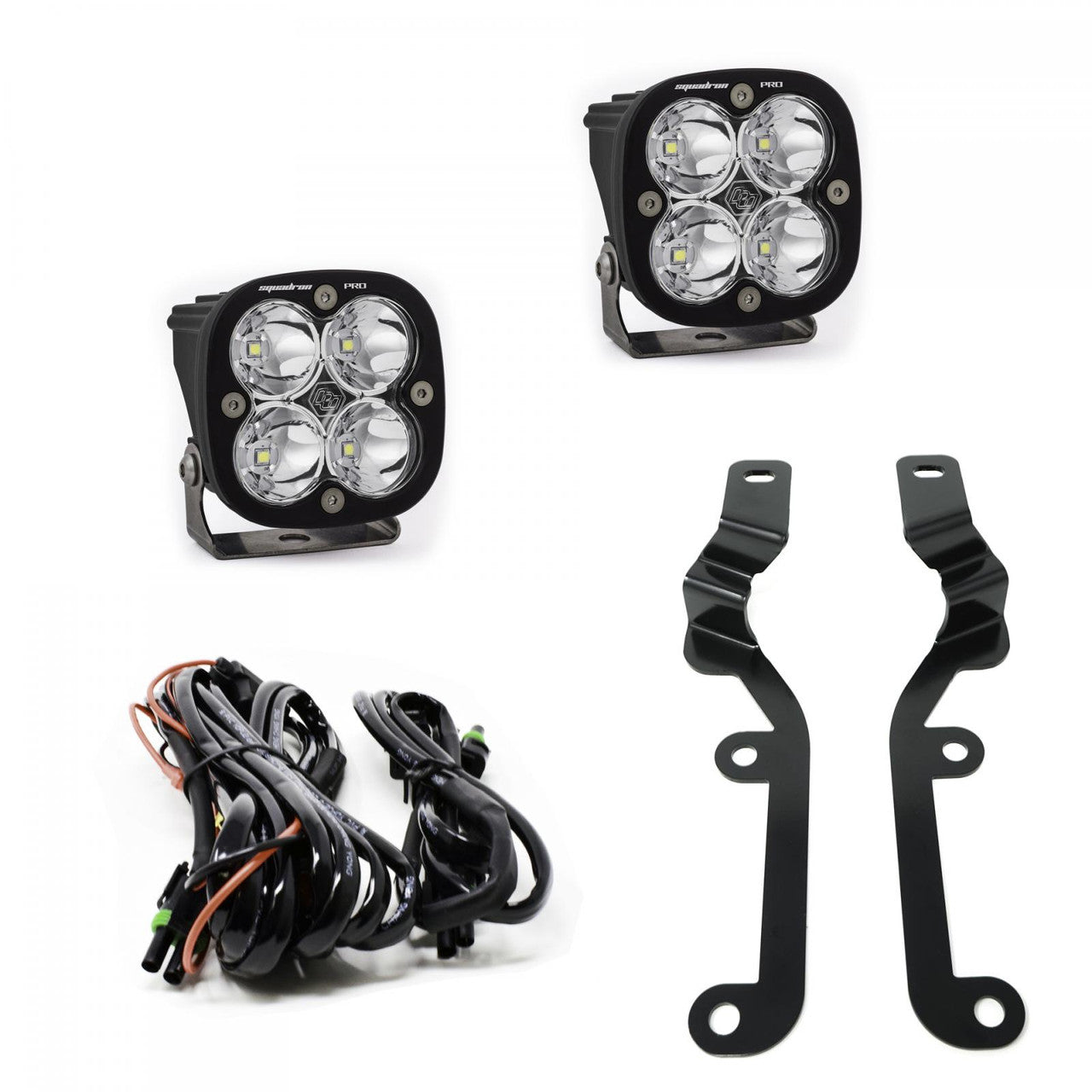 2019-24 Chevy Silverado 1500 Squadron Sport/Pro A-Pillar Light Kit - Baja Designs