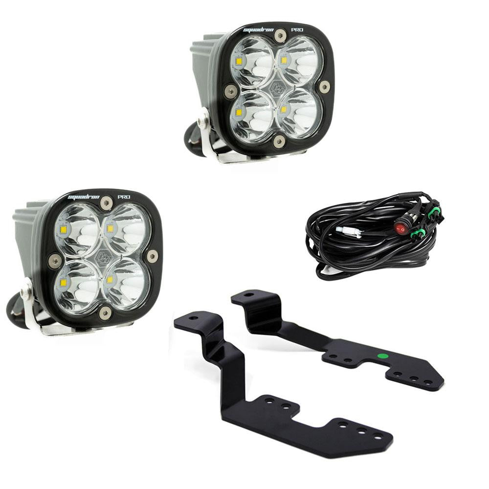 Chevy/GMC Squadron Sport/Pro A-Pillar Light Kit - Chevy/GMC 2014-18 Silverado Sierra 1500; 2015-19 ColoradoCanyon