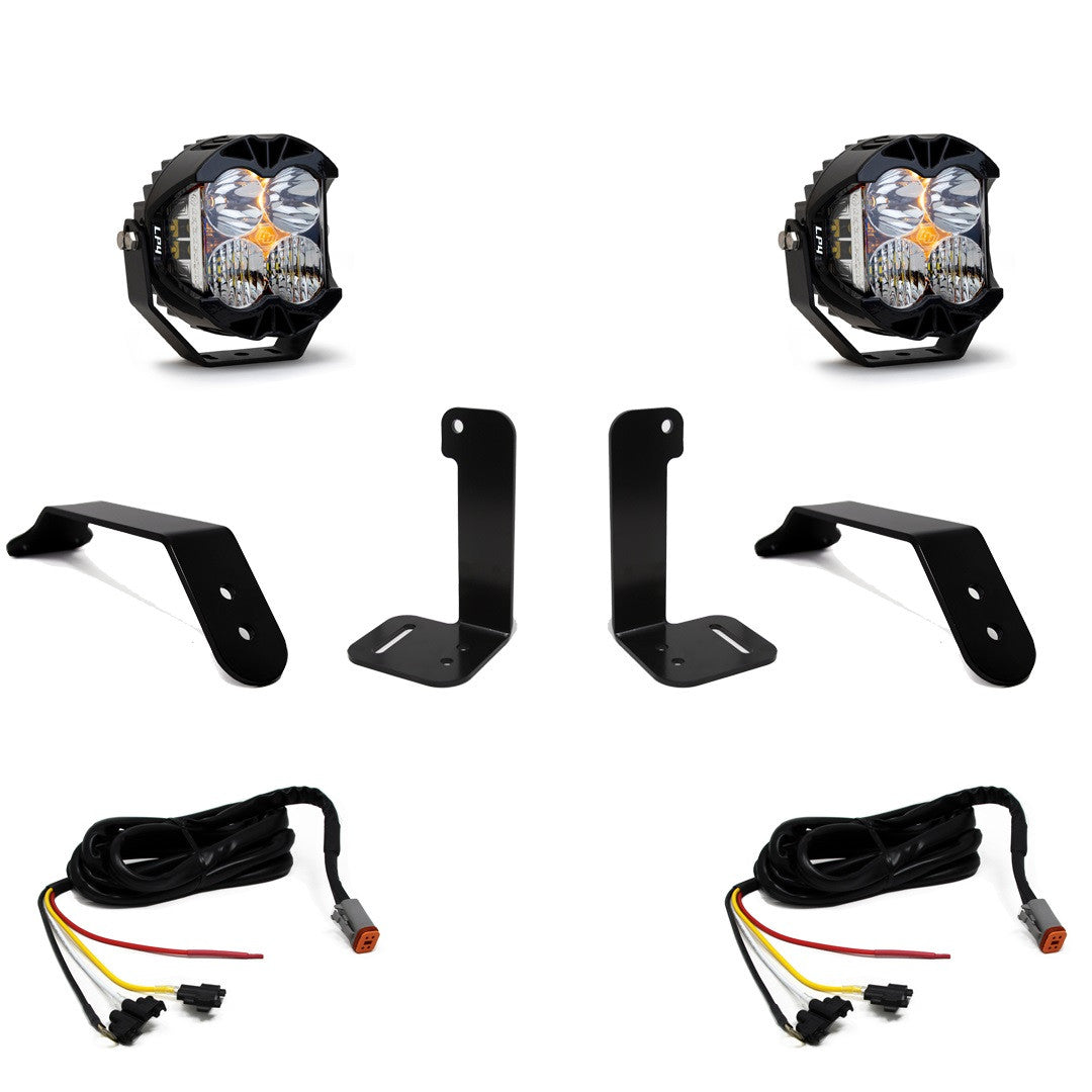 Jeep JL/JT Pro Bumper Light Kit - Jeep 2020-24 Gladiator; 2018-24 Wrangler JL; NOTE: w/ OE Plastic Bumper