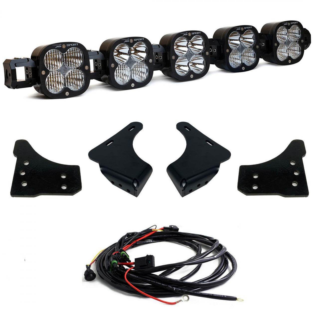 2021-23 Ford F-150 XL Sport Linkable Bumper Light Kit - Baja Designs