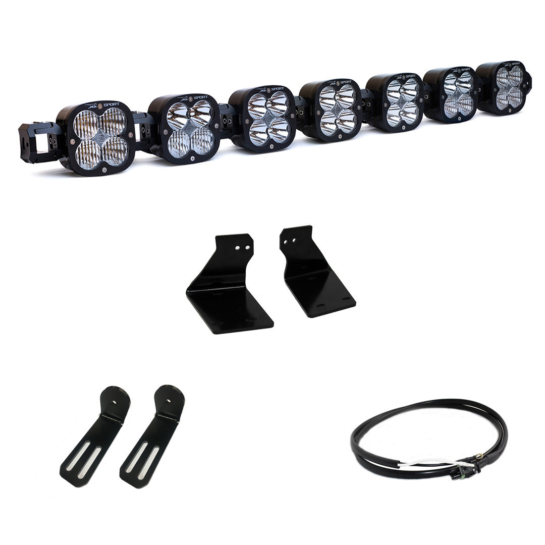 20-22 Ford 7 XL Linkable Bumper Light Kit - 2020-22 F-250; 2020-22 F-350