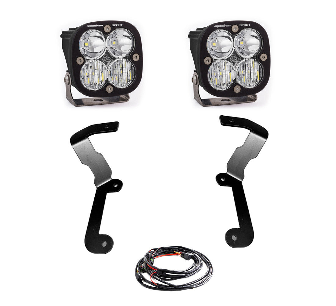 19-22 GMC Sierra A-Pillar Light Kit - Baja Designs