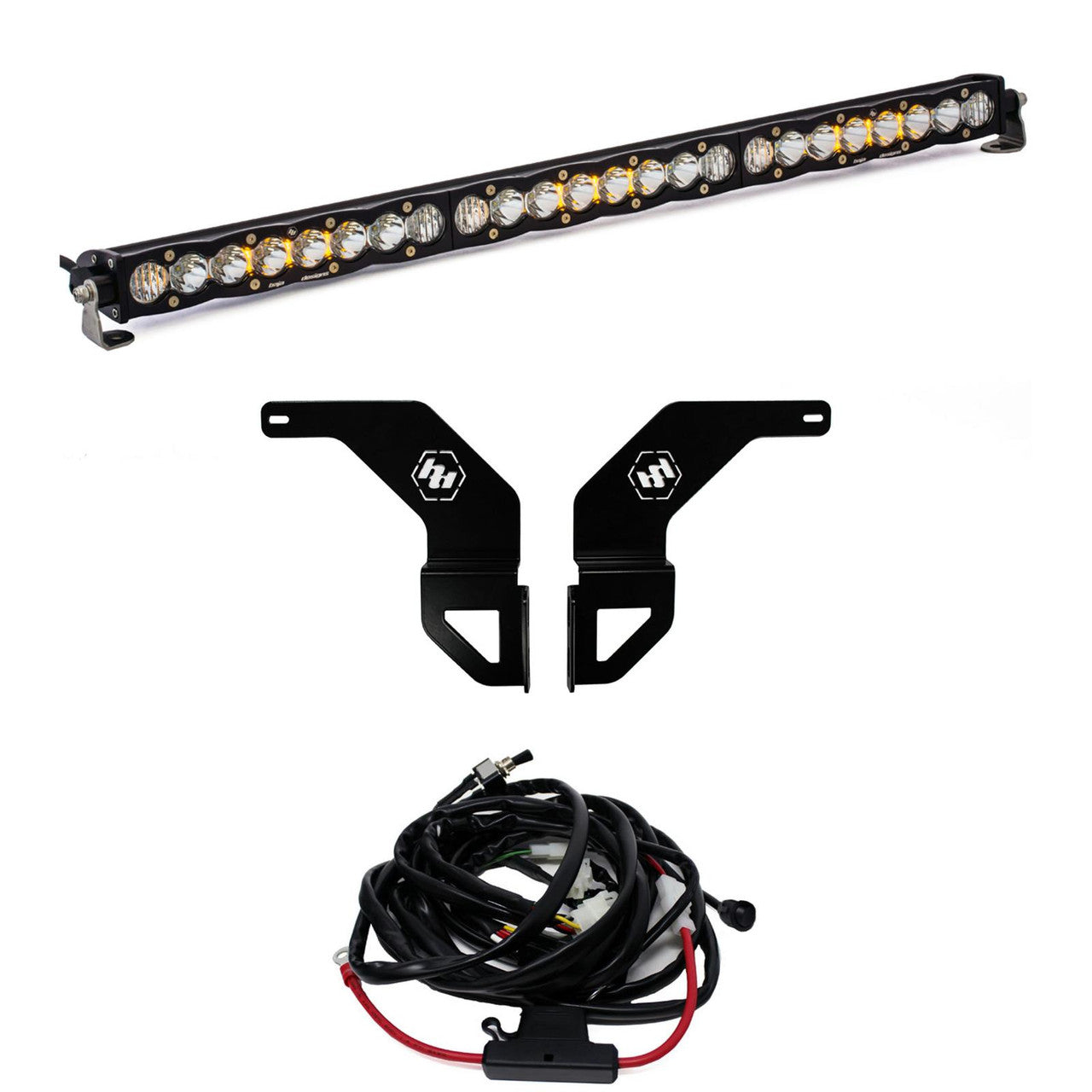 16-23 Toyota Tacoma S8 30 inch Bumper Light Kit - Baja Designs