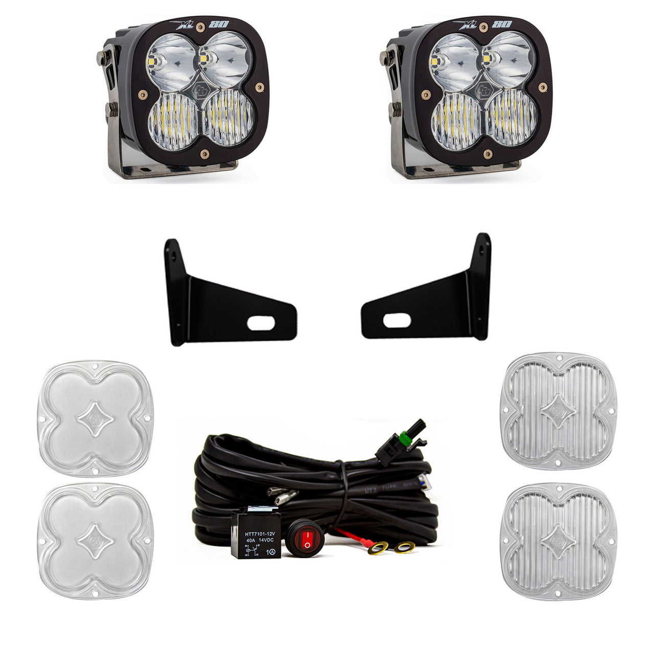 17-24 Can-Am Maverick X3 A-Pillar Light Kit - Baja Designs