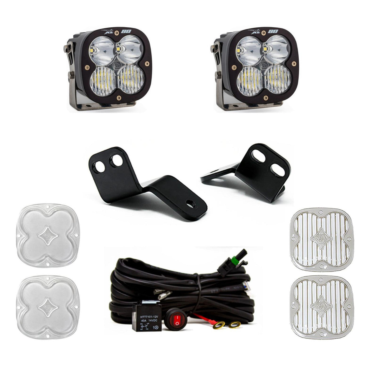 Polaris A-Pillar Light Kit - Polaris 2014-22 RZR XP 1000; XP Turbo; Turbo S