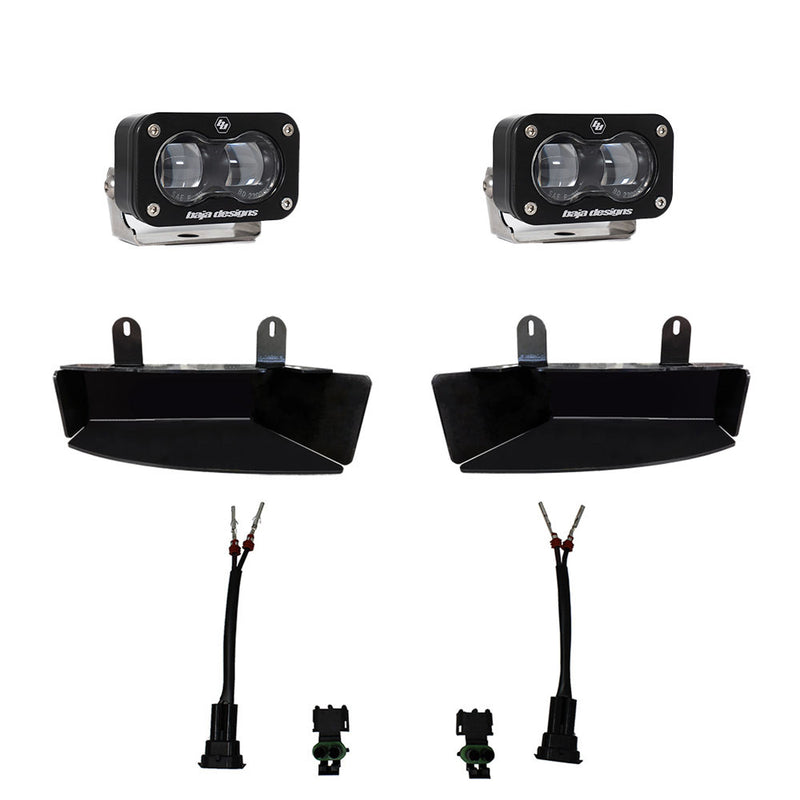 Dodge, Ram S2 SAE Fog Pocket Light Kit - Ram 2019-On 2500/3500