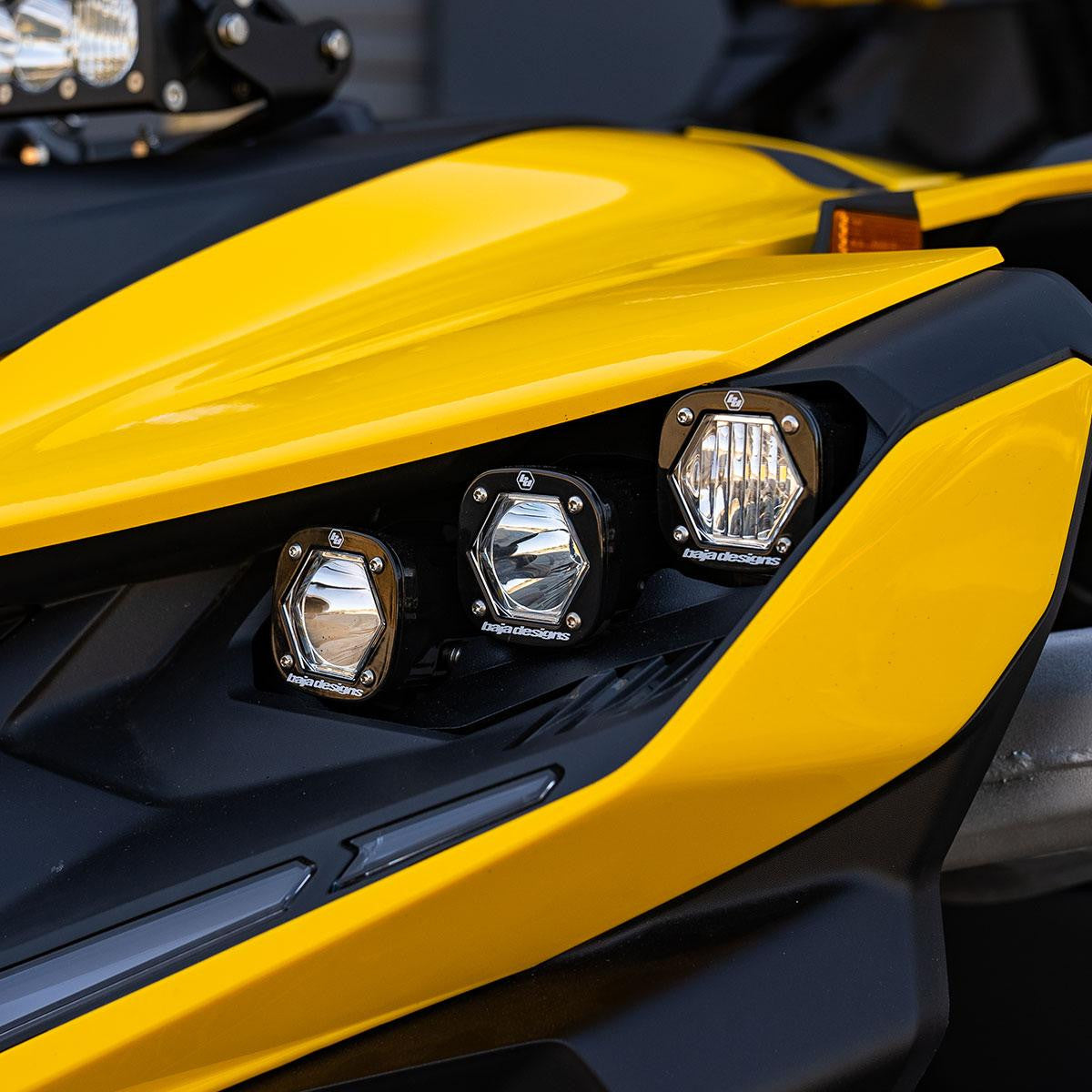 2024 Can-Am Maverick R Triple S1 Headlight Kit - Baja Designs