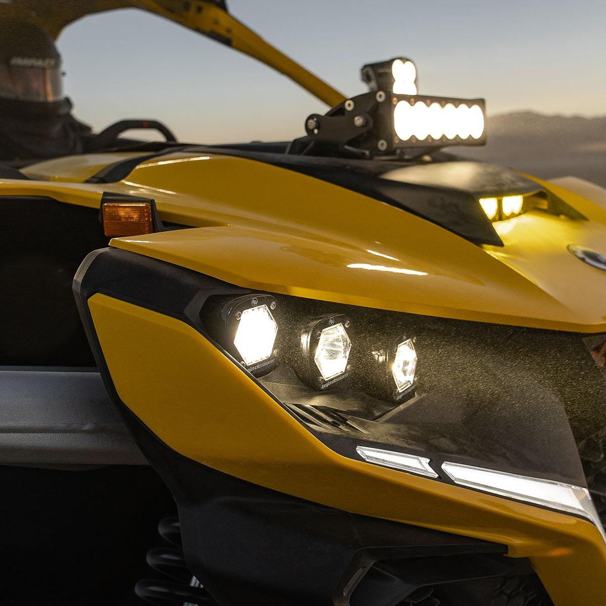 2024 Can-Am Maverick R Triple S1 Headlight Kit - Baja Designs
