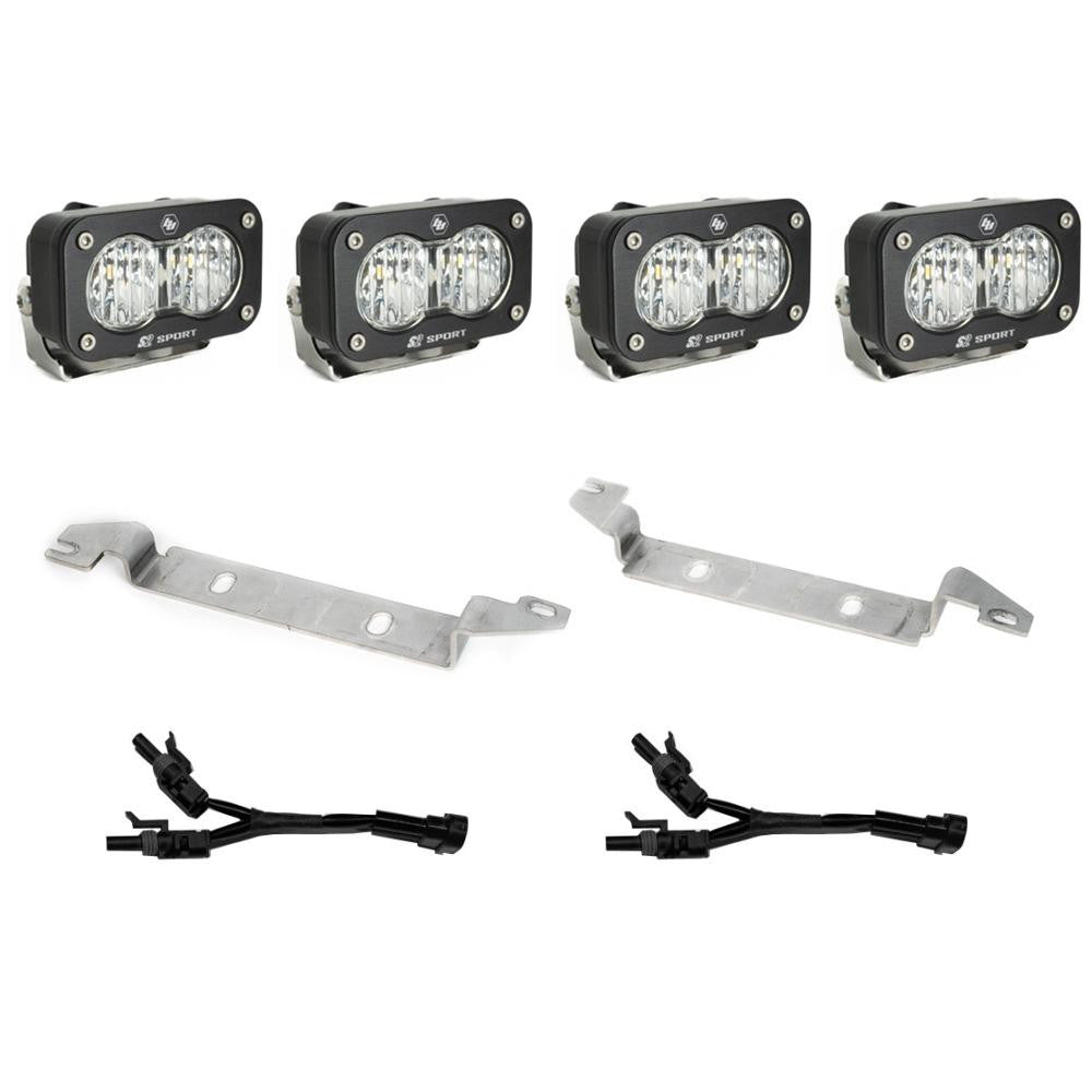 2024 Toyota Tacoma S2 Sport/SAE Dual Fog Pocket Light Kit