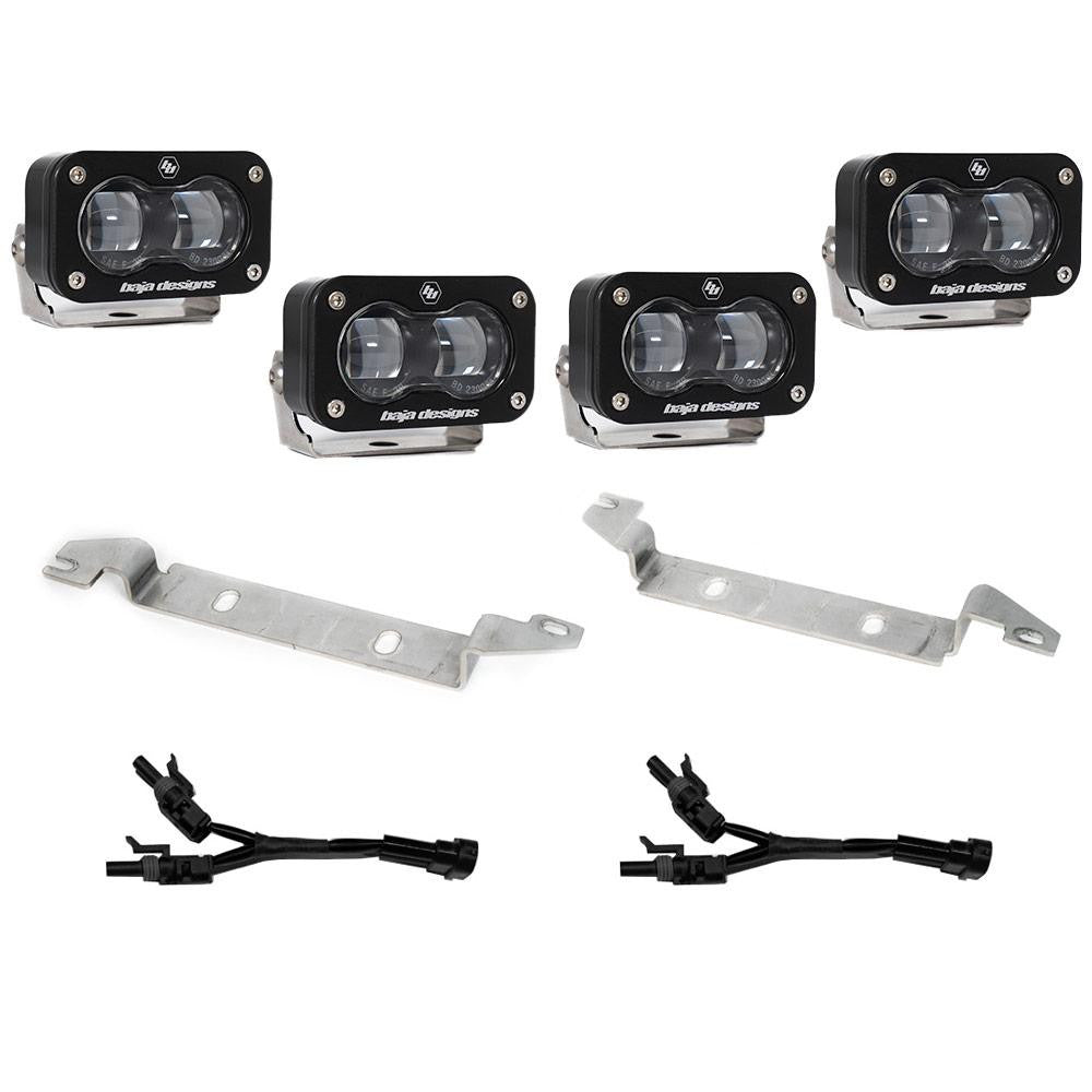 2024 Toyota Tacoma S2 Sport/SAE Dual Fog Pocket Light Kit