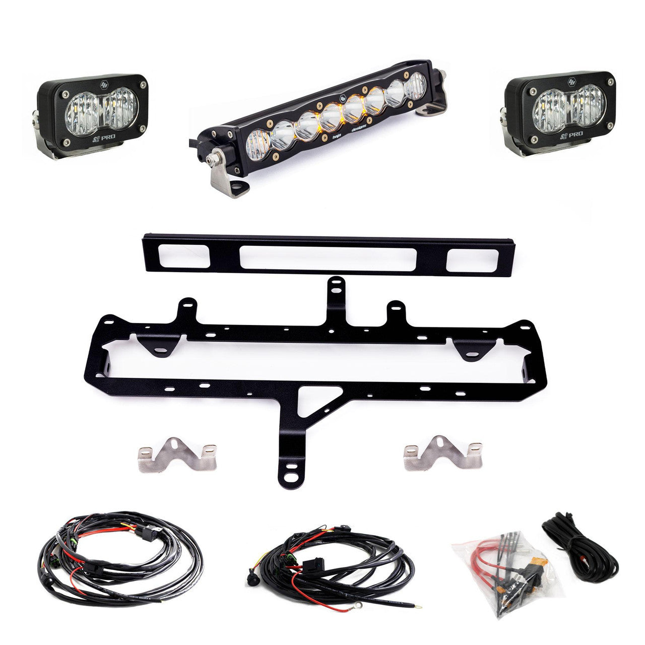 2024-On Toyota Tacoma; TRD Pro S8 10-inchS2 Pro Grille Light Kit
