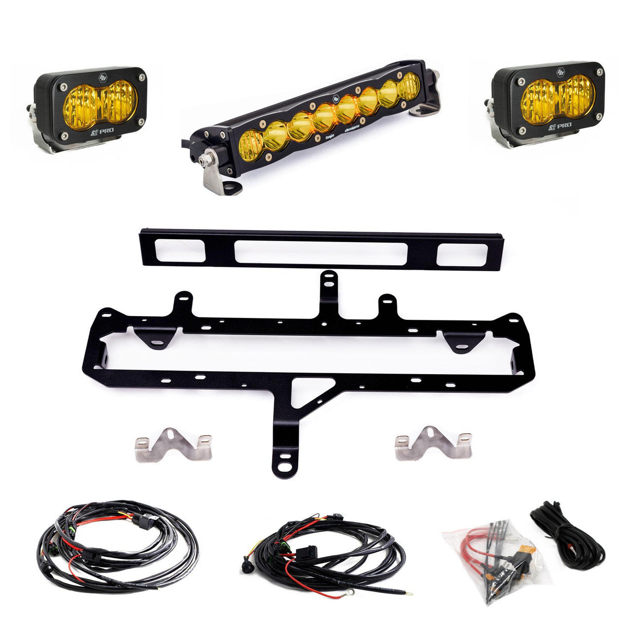 2024-On Toyota Tacoma; TRD Pro S8 10-inchS2 Pro Grille Light Kit