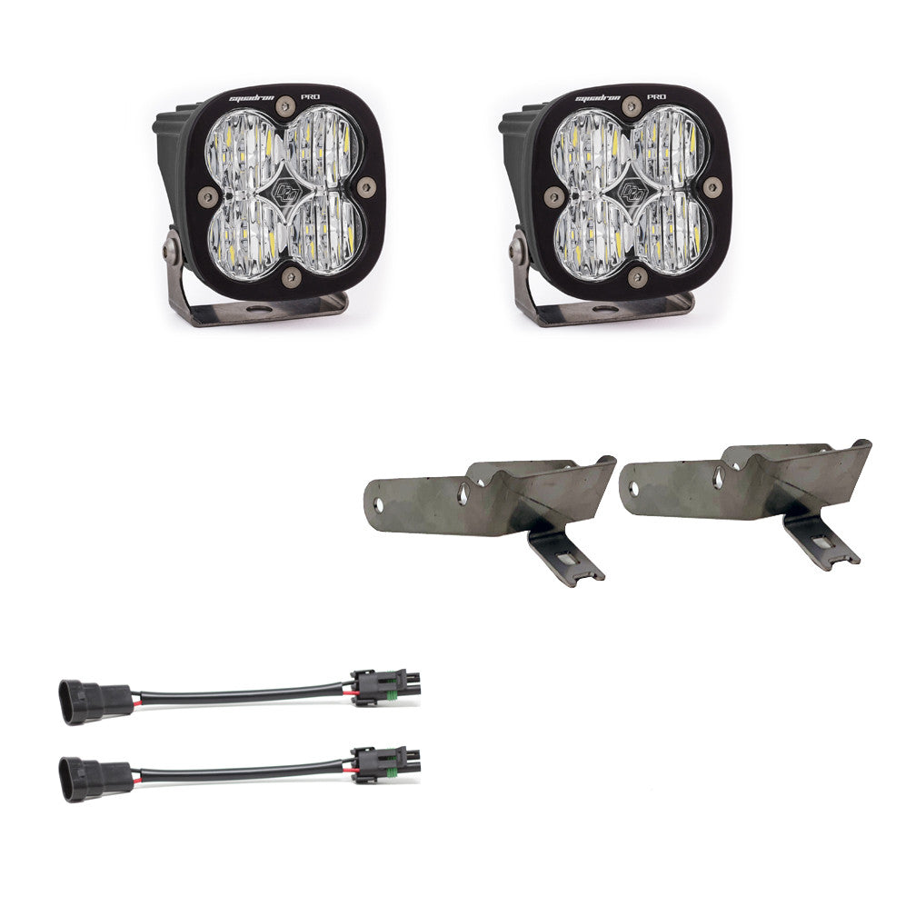 99-10 Ford Squadron SAE/Sport/Pro Fog Pocket Light Kit - Ford 1999-10 F-250/350 Super Duty