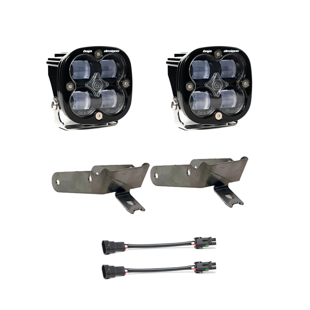 99-10 Ford Squadron SAE/Sport/Pro Fog Pocket Light Kit - Ford 1999-10 F-250/350 Super Duty