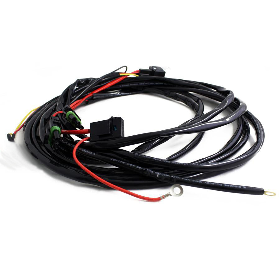 OnX6/S8/XL 3-Pin Hi-Beam 2-Light Max (150 Watts) Wiring Harness - Baja Designs