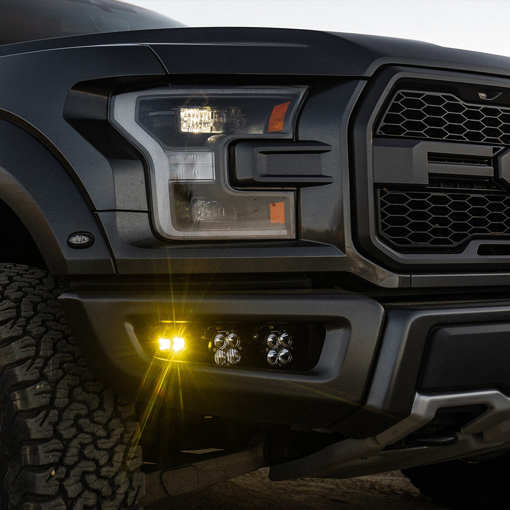 Baja Designs 2017-2020 Ford Raptor Squadron/S2 SAE “Sportsman” Fog Pocket Light Kit