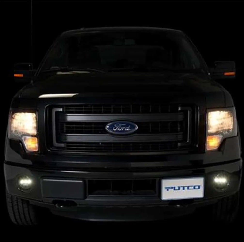 Putco Luminix Replacement OE LED Fog Lights - Fits Chevy Colorado, GMC Canyon 15-23Chevy Silverado 2500,3500GMC Sierra 14-17Jeep Wrangler 11-18 w Steel Bumper