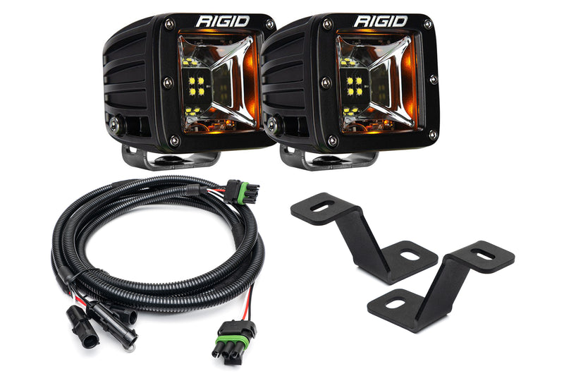 SPV Parts Rigid Standard A - Pillar (Ditch) Light Kits for Ford 2021+ Raptor/F-150