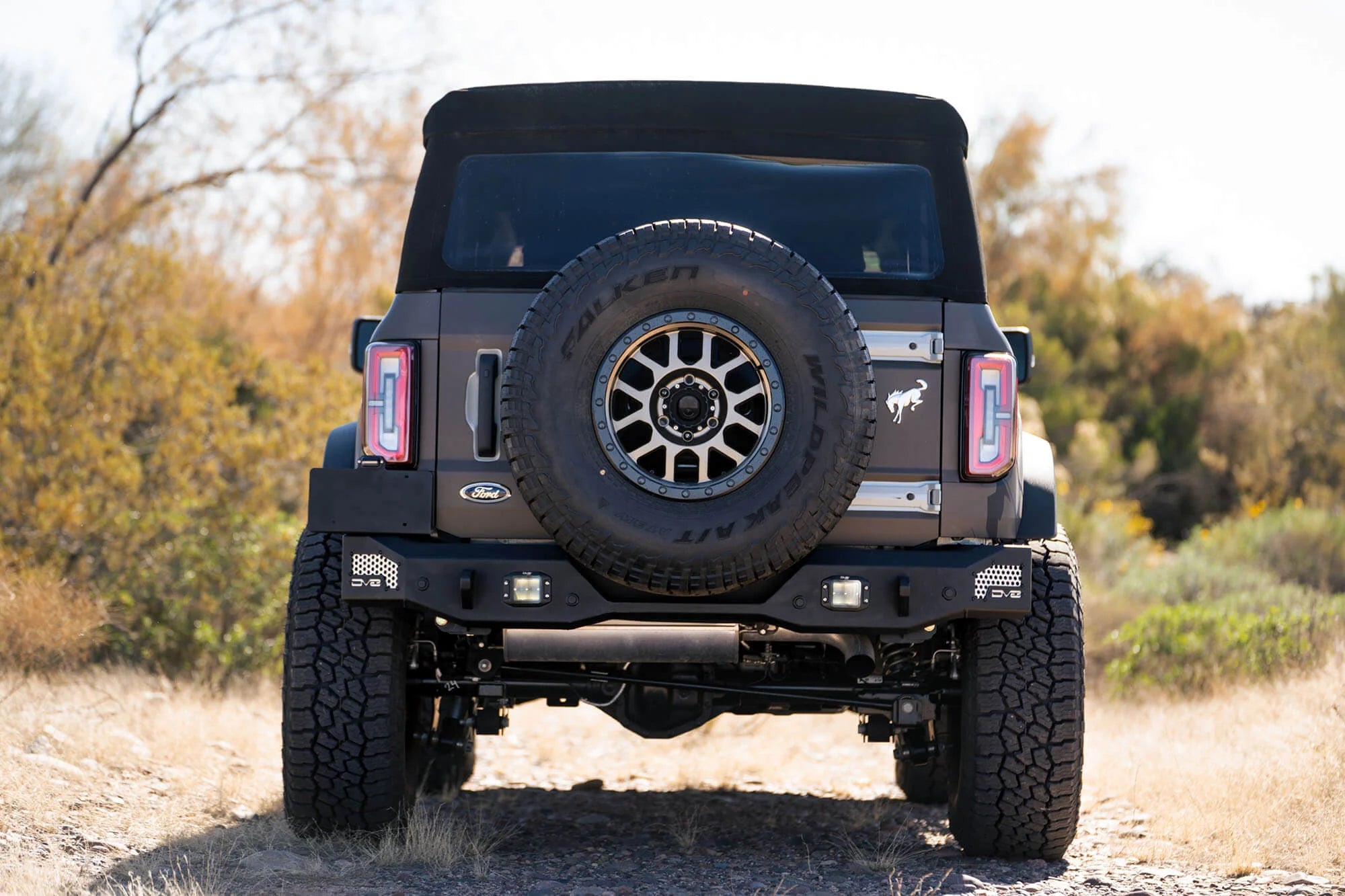 DV8 2021-2024 Ford Bronco | MTO Series Rear Bumper - RBBR-01