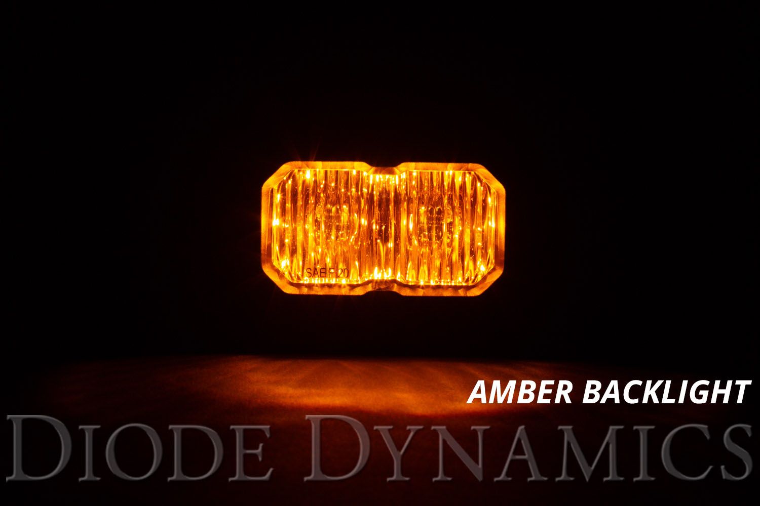 Stage Series 2" SAE Yellow Sport Flush Mount LED Pod (one)