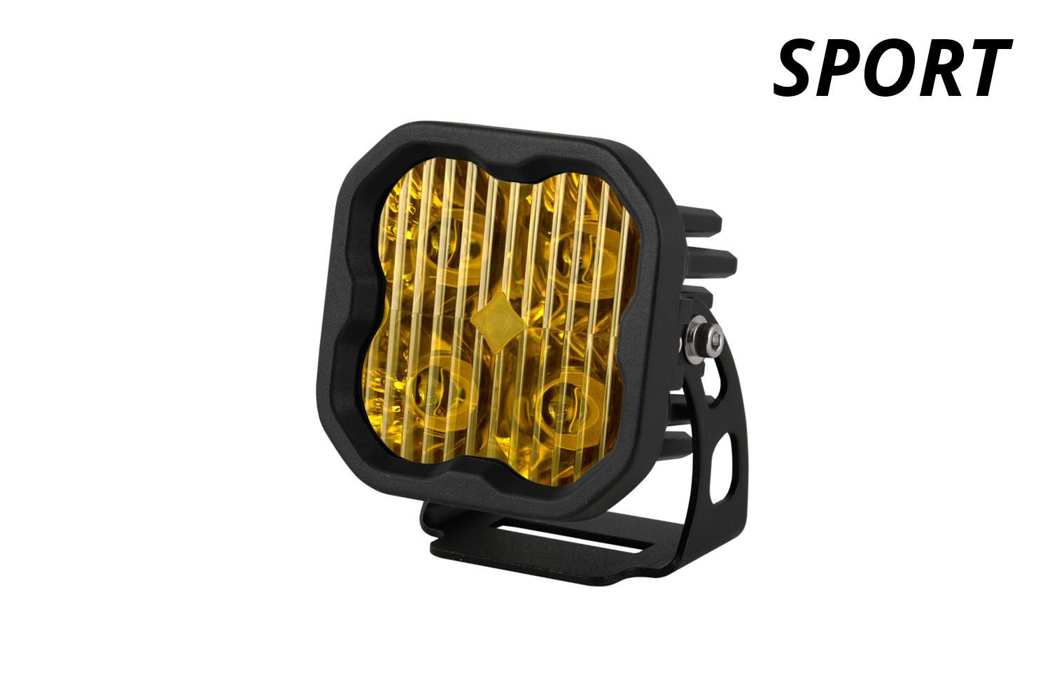 Stage Series 3" SAE Yellow Sport LED Pod (one)