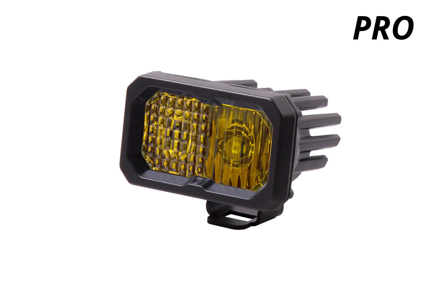 Stage Series 2" SAE Yellow Pro Standard LED Pod (one)