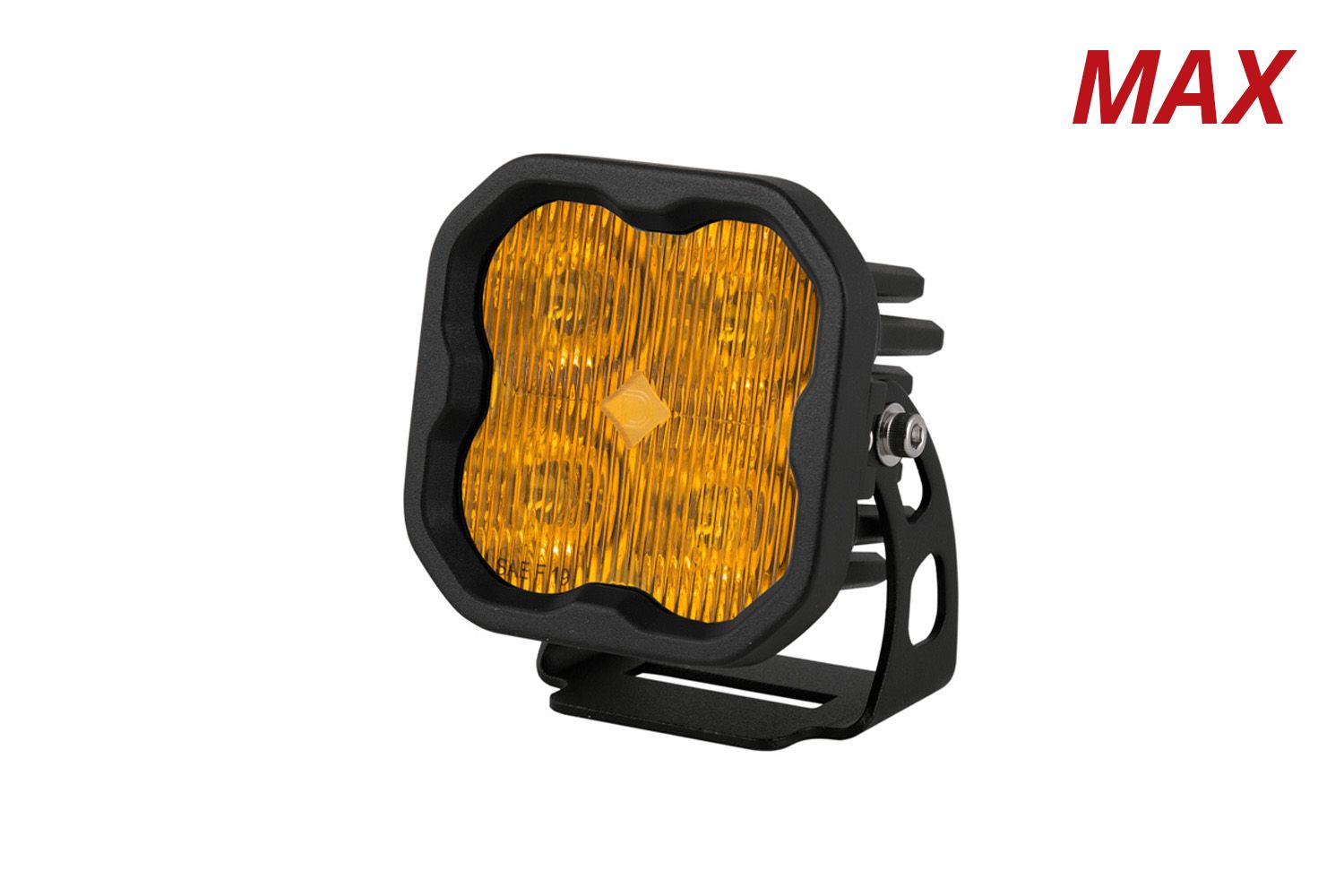 Stage Series 3" SAE Yellow Max LED Pod w/ Amber Backlights (one)