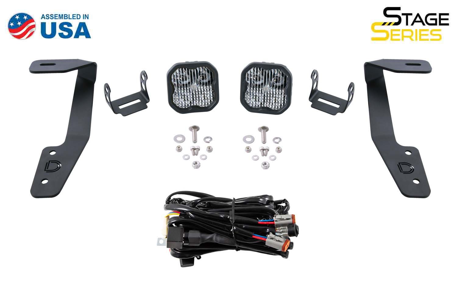 Stage Series Backlit Ditch Light Kit For 2022-2023 Subaru WRX
